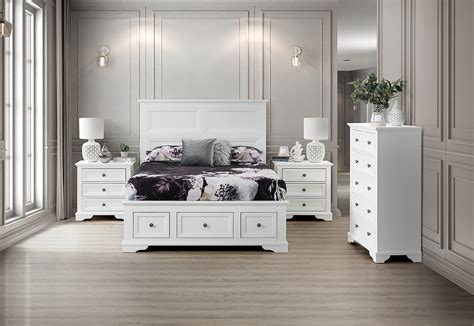 amart white chanelle bedroom